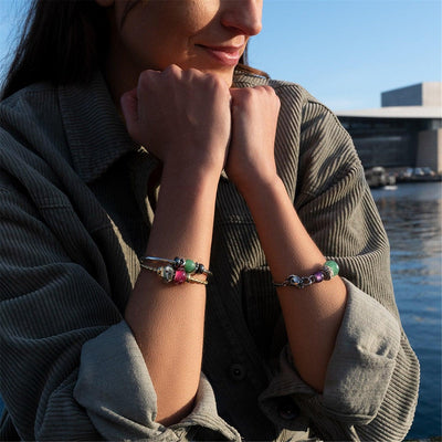 Kerek Aventurin Bead - Trollbeads Ékszerek Magyarország