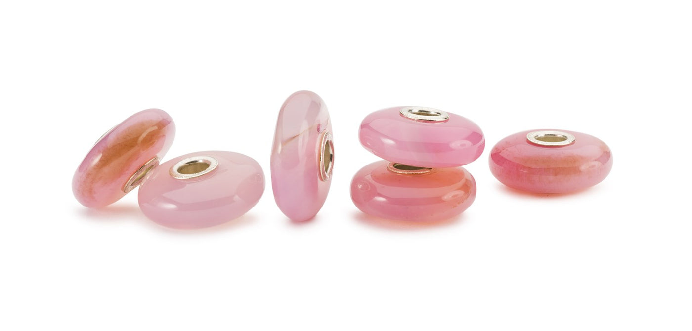 Pink Achát Bead