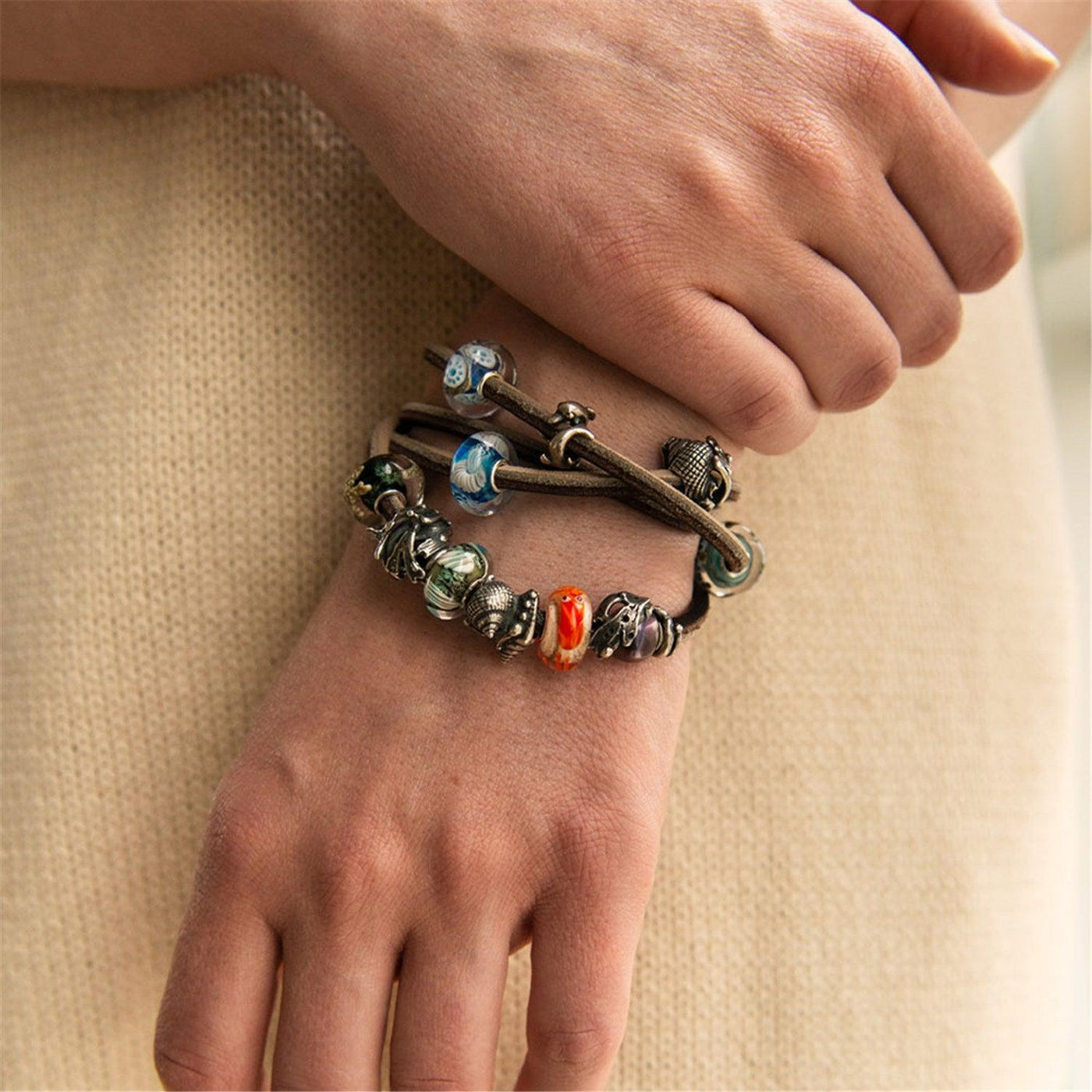 Tengeri Moszat Bead - Trollbeads Ékszerek Magyarország