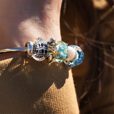 Édesanya Bead - 18 kt arany és 925 ezüst