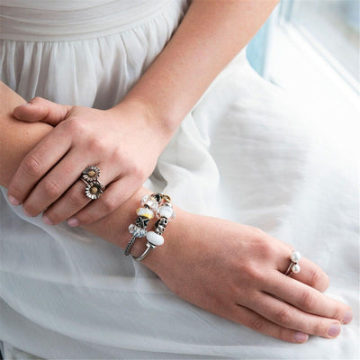 Gyémánt Bead - 18 Karátos Arany - Trollbeads Ékszerek Magyarország