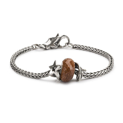 Fazettás Aranykő Bead - Trollbeads Ékszerek Magyarország