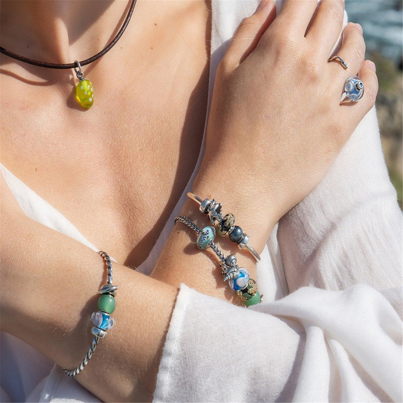 Tengeri Csillag Bead - Trollbeads Ékszerek Magyarország