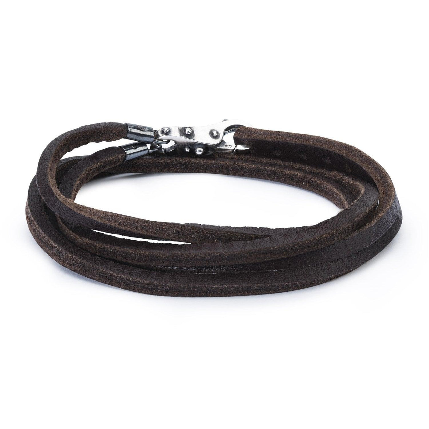Bőr Karkötő Barna/Ezüst - Trollbeads Ékszerek Magyarország