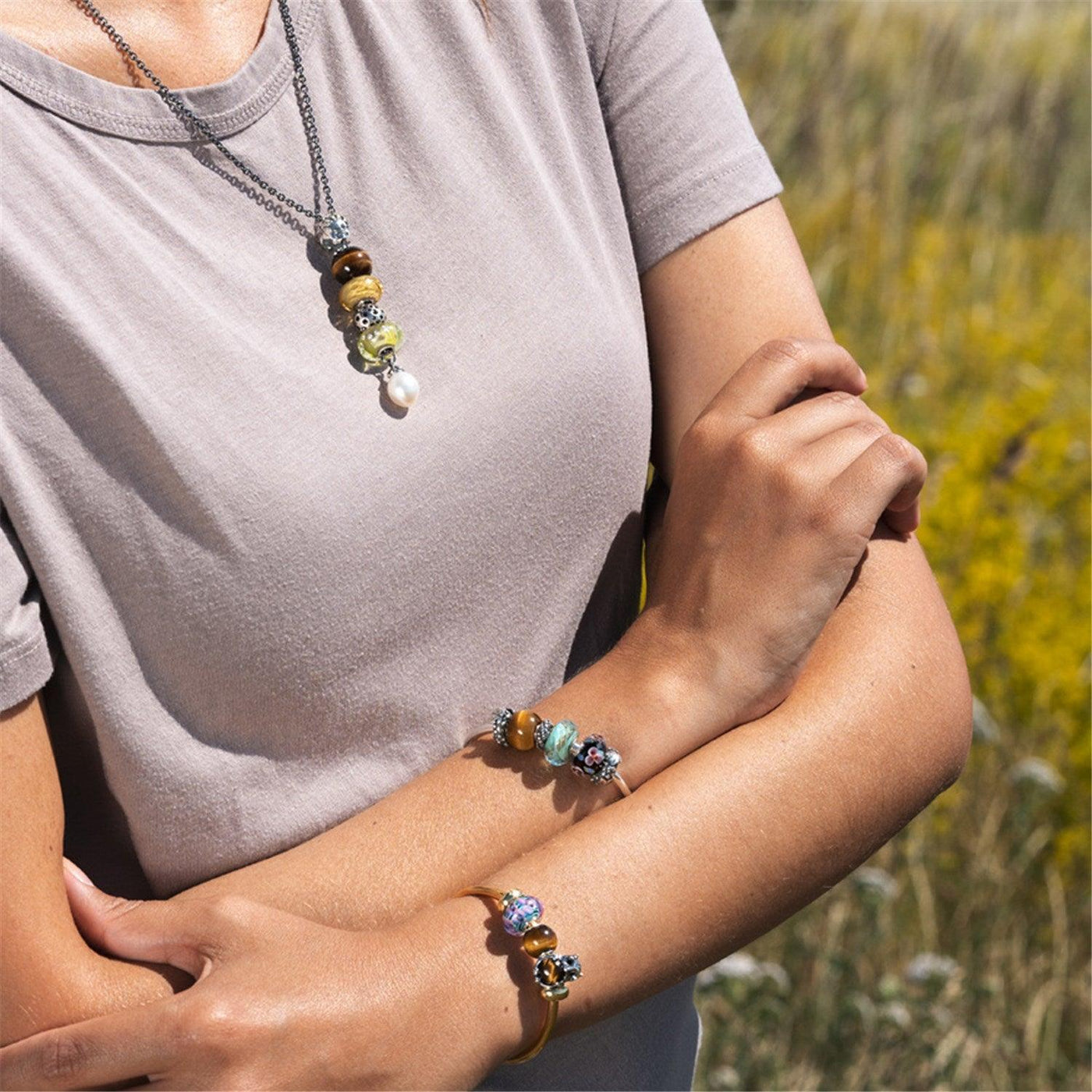 Virág csábítás bead - Trollbeads Ékszerek Magyarország