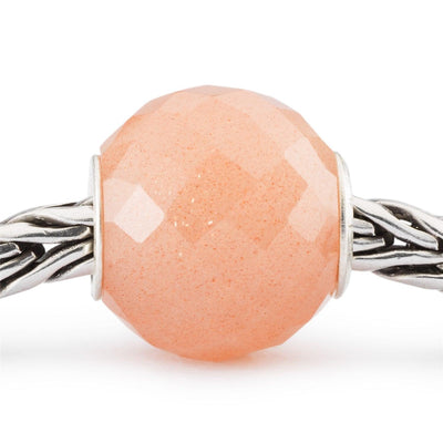 Kerek Fazettált Földpát Holdkő Bead - Trollbeads Ékszerek Magyarország