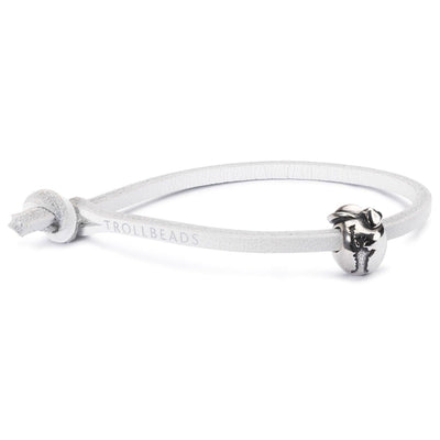 Bőr Karkötő, Fehér - Trollbeads Ékszerek Magyarország