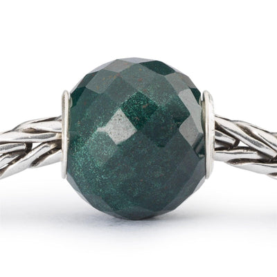 Kerek Zöld Kalcedon Bead - Trollbeads Ékszerek Magyarország