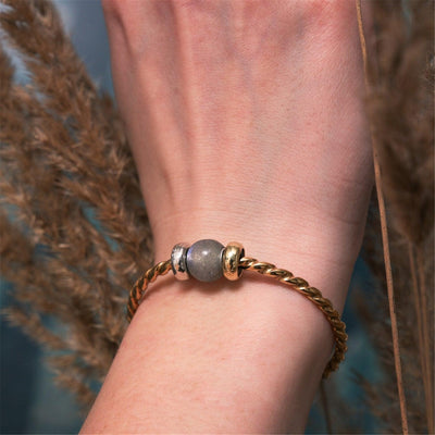 Kerek Labradorit Bead - Trollbeads Ékszerek Magyarország