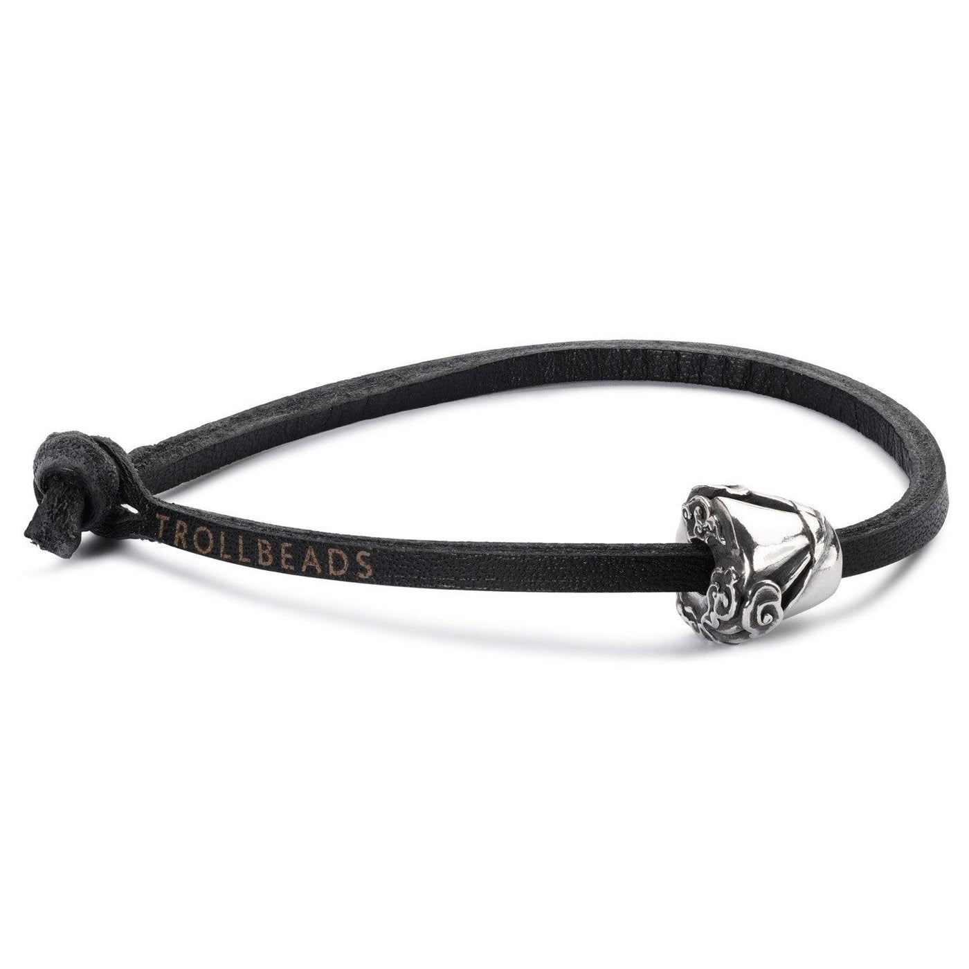 Bőr Karkötő, Fekete - Trollbeads Ékszerek Magyarország