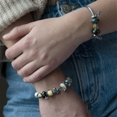Gyémánt Bead, fekete - Trollbeads Ékszerek Magyarország