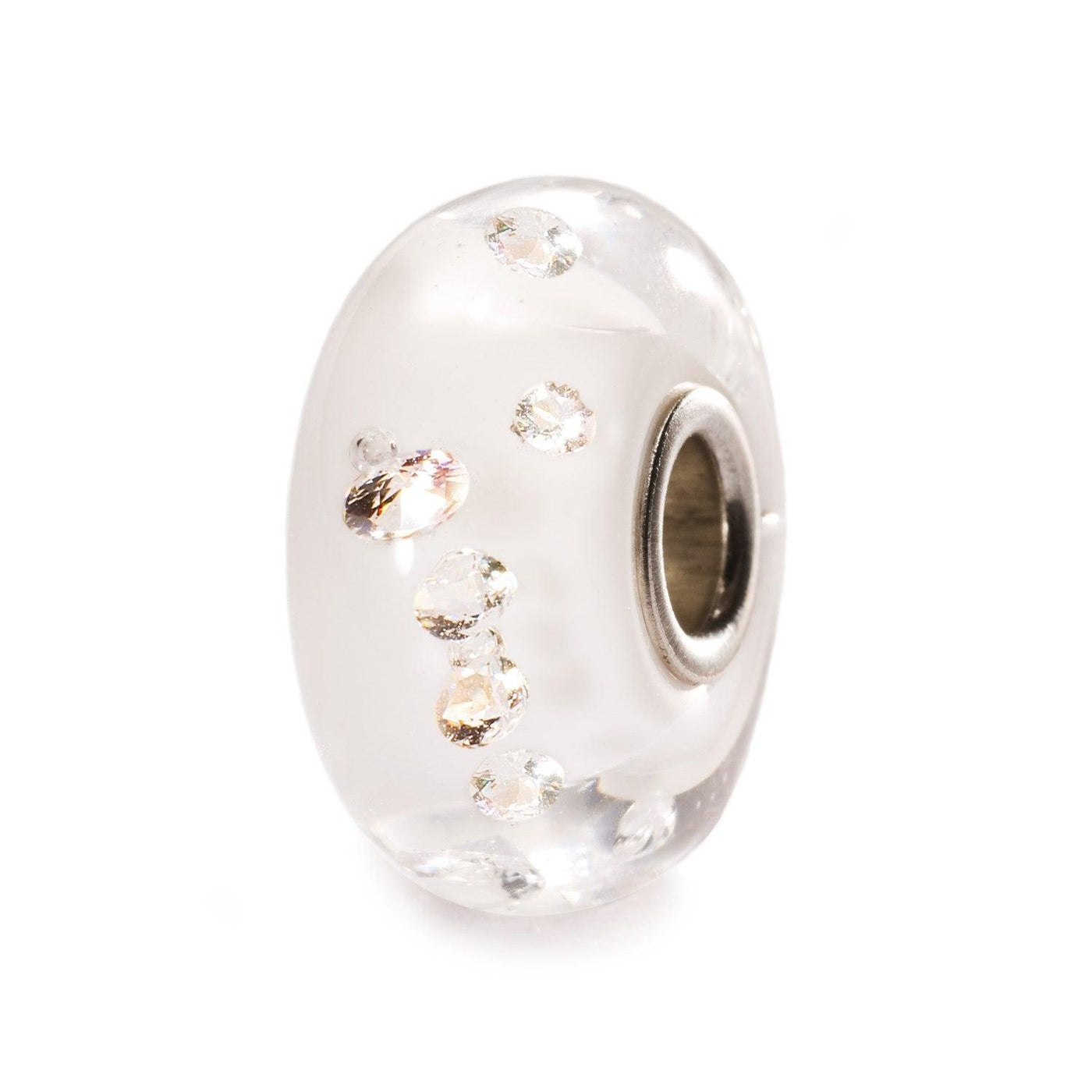 Gyémánt Bead, fehér - Trollbeads Ékszerek Magyarország