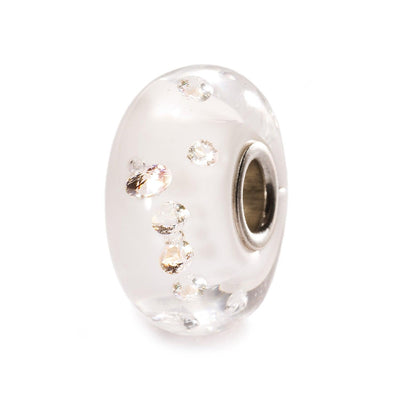 Gyémánt Bead, fehér - Trollbeads Ékszerek Magyarország