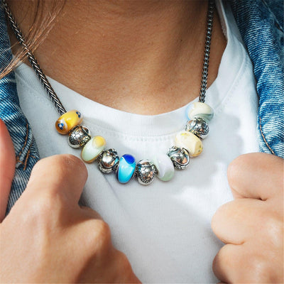 Világos Pasztel Armadillo Bead - Trollbeads Ékszerek Magyarország