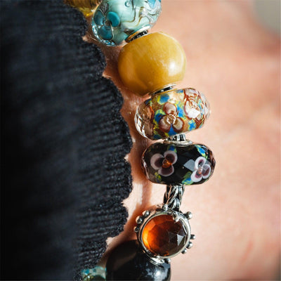 Vadvirágok bead - Trollbeads Ékszerek Magyarország